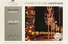 100-lamps LED buitenverlichting, koppelbaar, Connectable Deluxe warm white