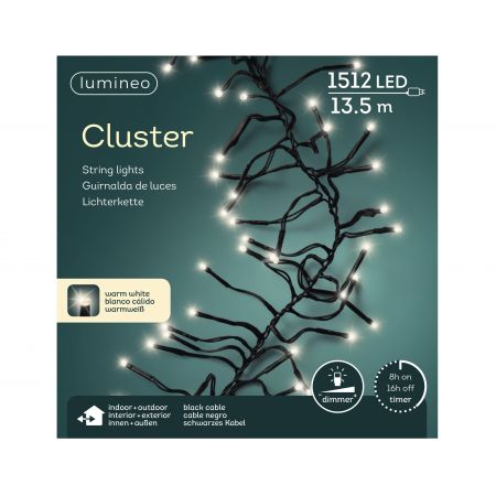 Clusterverlichting lumineo 1512-lamps  LED 'warm wit' - afbeelding 1