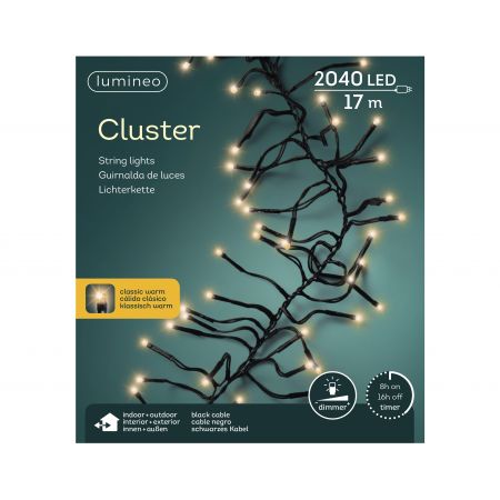 Clusterverlichting lumineo 2040-lamps  LED 'classic warm - afbeelding 1