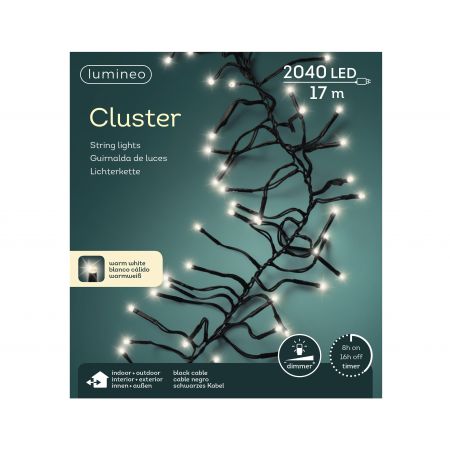 Clusterverlichting lumineo 2040-lamps  LED 'warm wit' - afbeelding 1
