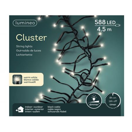 Clusterverlichting lumineo 588-lamps  LED 'warm wit' - afbeelding 1