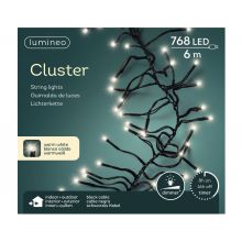 Clusterverlichting lumineo 768-lamps  LED 'warm wit'