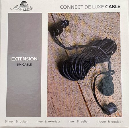 Extention Cable Connectable DeLuxe 5m