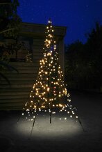 Fairybell licht kerstboom 200cm , 300 LED warmwit, met mast - afbeelding 2