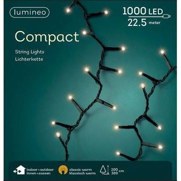LED compactverlichting 1000-lamps 'klassiek warm'
