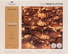 Treeclusterverlichting 1536-lamps LED 'classic warm'